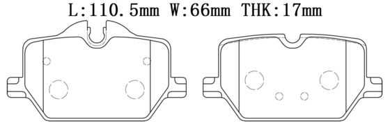 Beli 34206888835 Kampas Rem BMW online manufacture