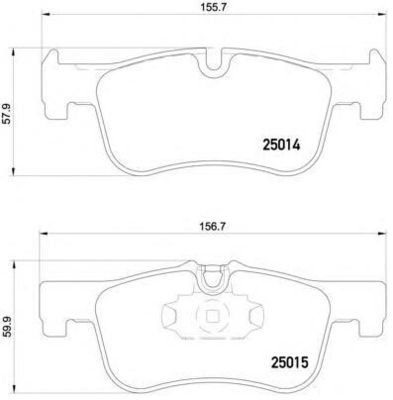 Beli 34116850567 Auto Brake Pad BMW 1 F20 Sistem Brake Otomatis Korosi Proof online manufacture