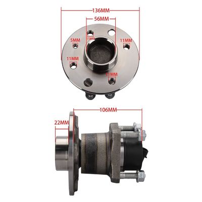 1604003 Bagian Transmisi Hub Roda