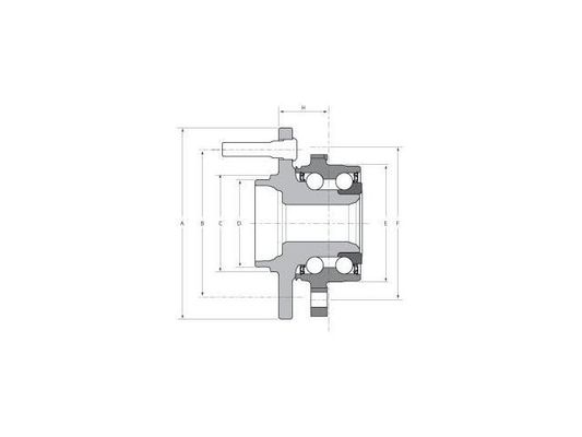 3C0498621 Bagian Transmisi Hub Roda