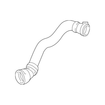 Termal Isolasi Coolant Reservoir Pipe 2575012900 Kekuatan tinggi
