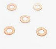 Mercedes Sprinter 7153051 Auto AC dan Bagian Listrik Gasket Injektor Bahan Bakar